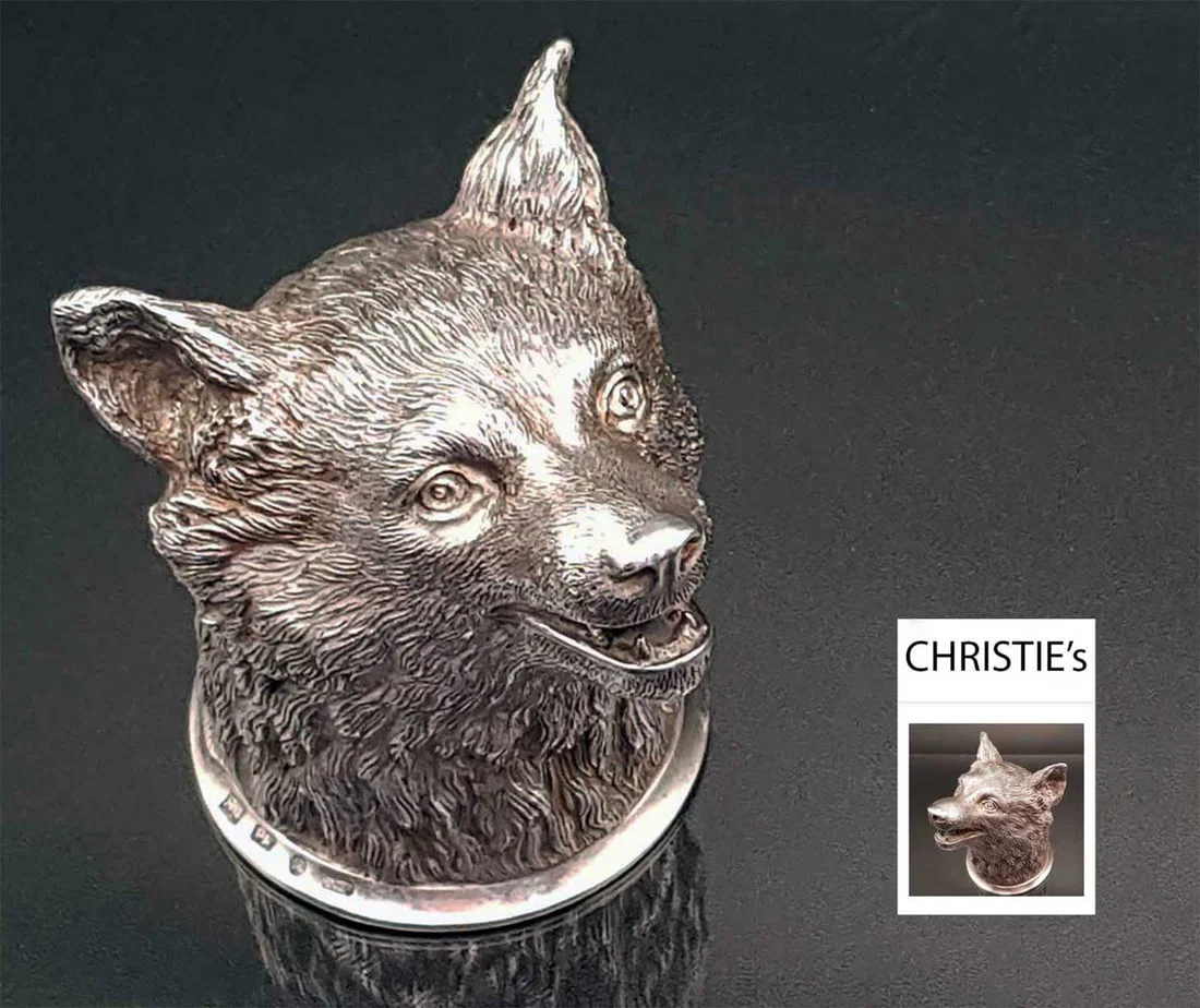 RUSSIAN SILVER STIRRUP CUP fr. CHRISTIE's