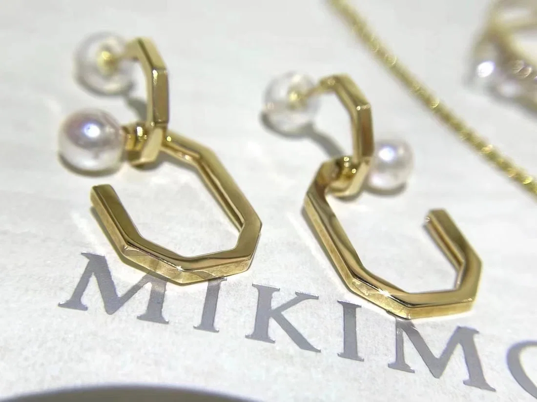 S925 pure silver pearl earrings