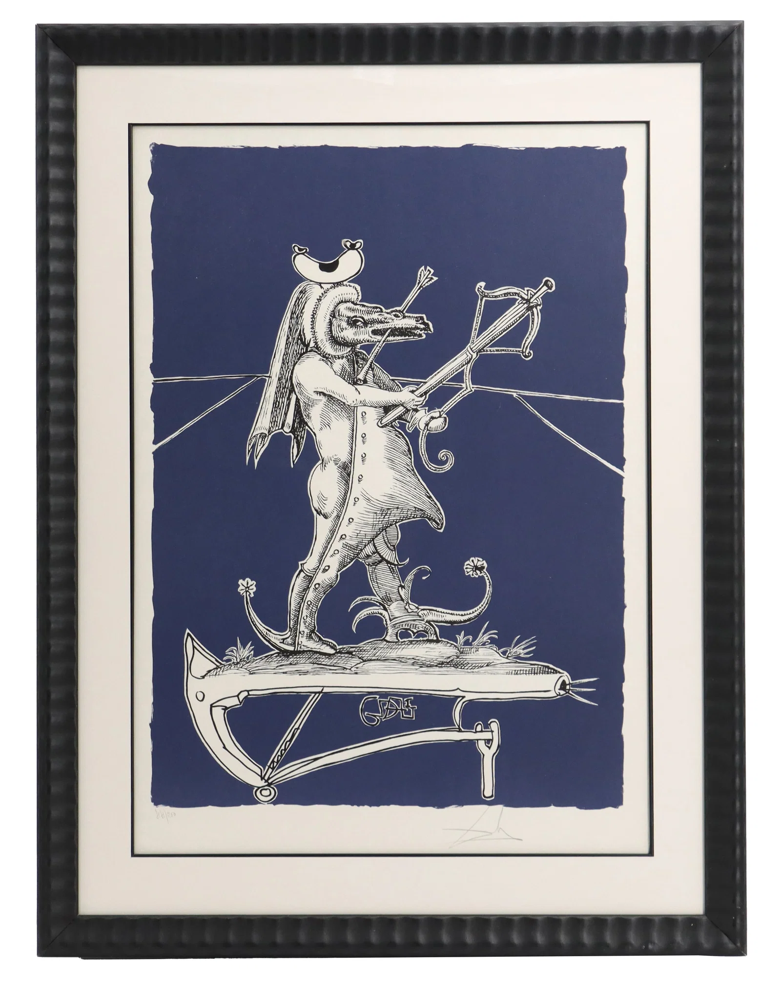 Salvador Dali (1904-1989) Spanish, Lithograph "Les Songes Drolatiques de Pantagruel"