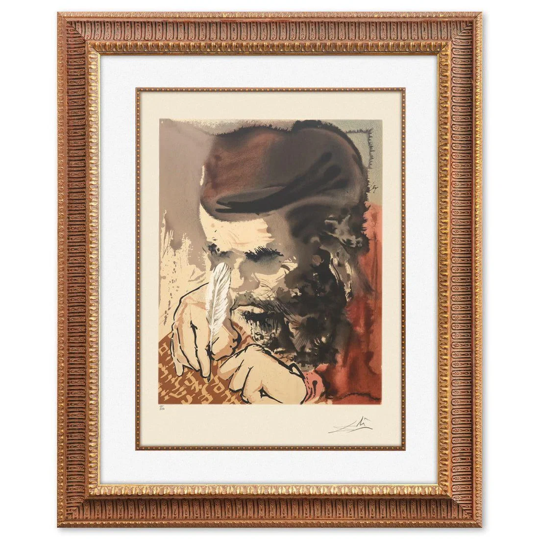 Salvador Dali- Original Lithograph "For that is thy life"