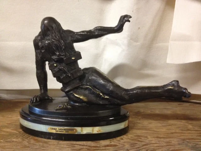 Salvador Dali (Spanish 1904-1989) Dalinian Dancer Bronze Sculpture. After Dali Limited Edition.