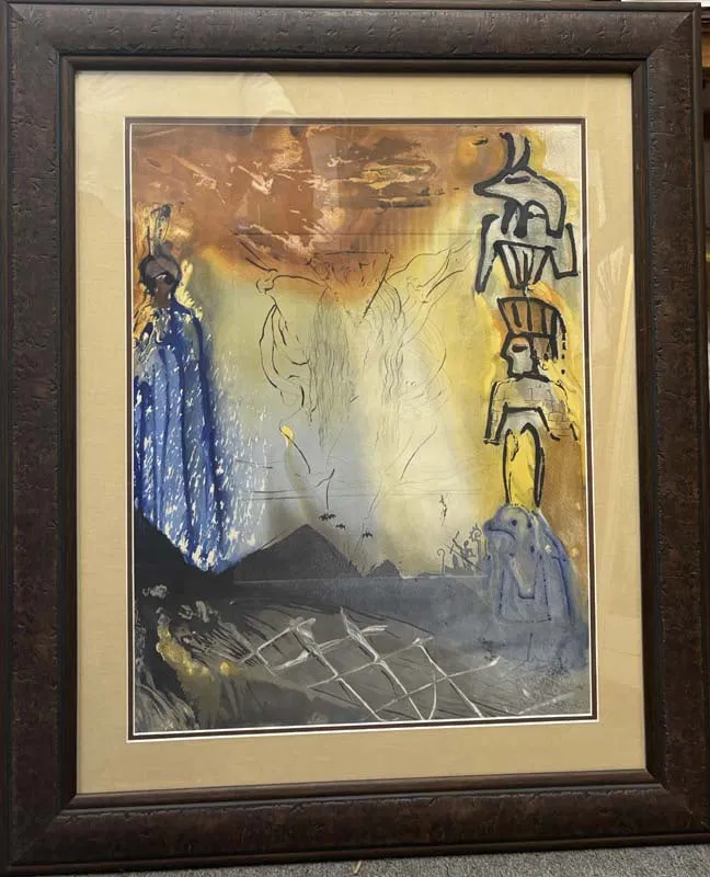 Salvador Dali (Spanish 1904-1989) Limited Edition Rare Original Intaglio Hand signed and numbered