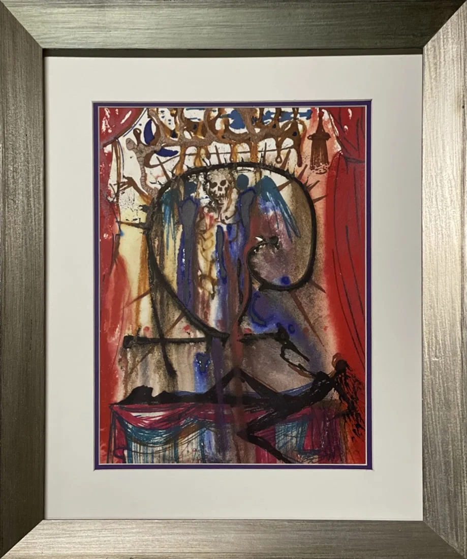 Salvador Dali (Spanish 1904-1989) Romeo and Juliet Act V, Scene III Original Lithograph 1976 Milano