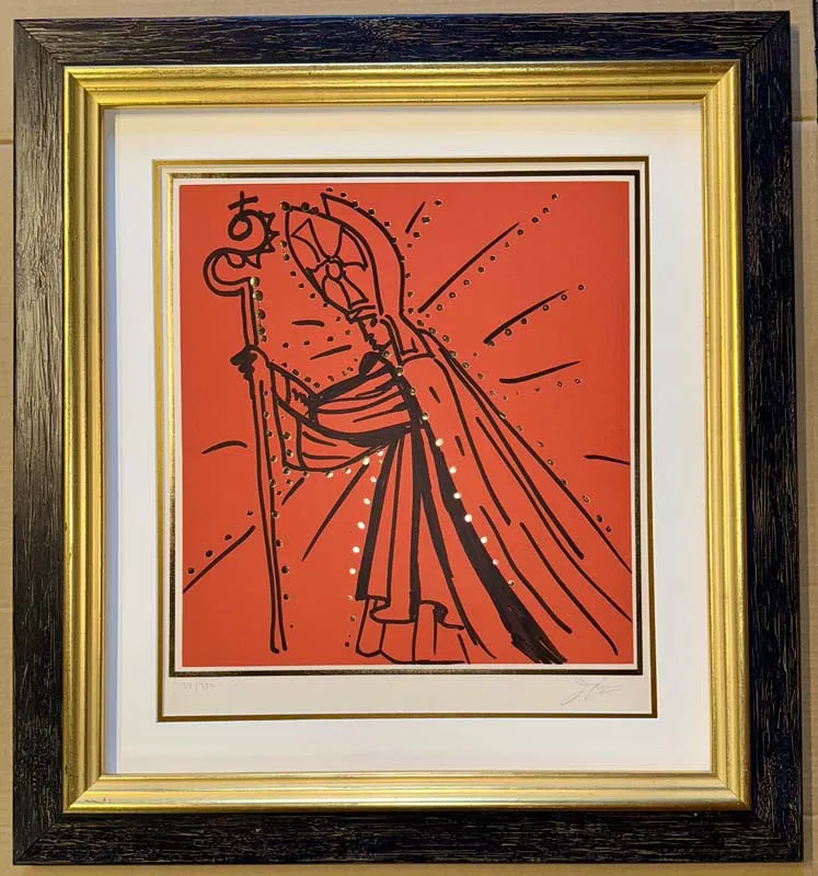 Salvador Dali (Spanish 1904-1989) The Twelve Apostles Limited Edition Lithograph Hand signed and