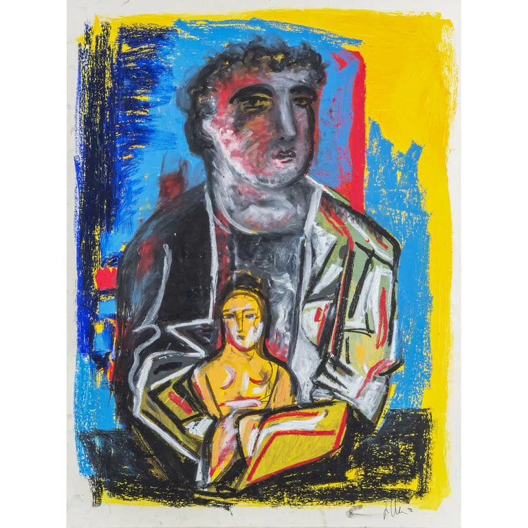SANDRO CHIA (1946-) Senza titolo