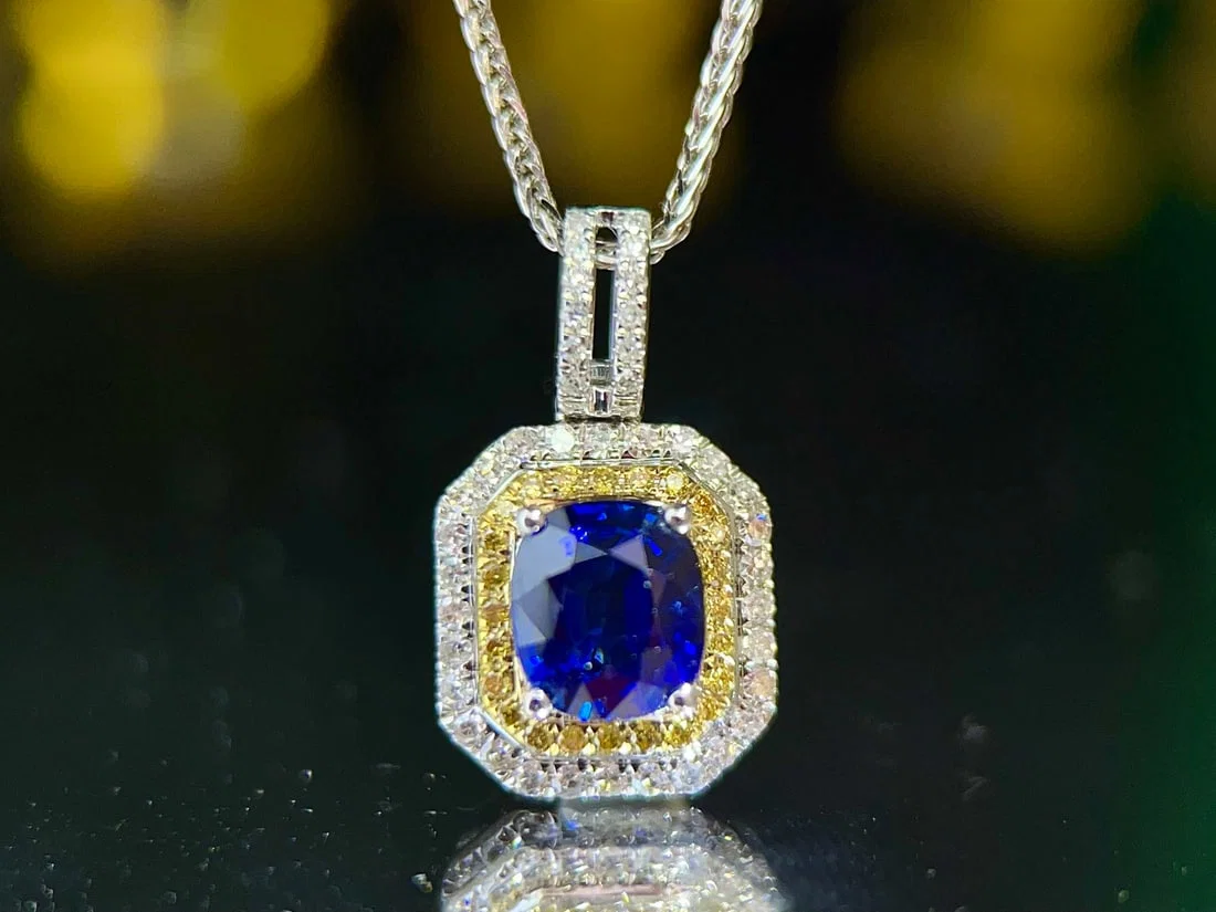 Sapphire Pendant