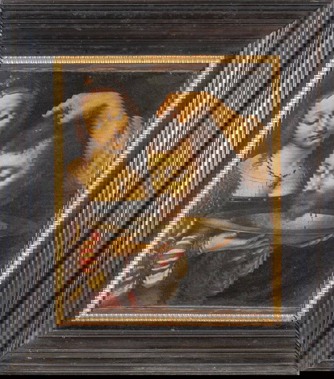 Scuola lombarda sec.XVII "La Decollazione del