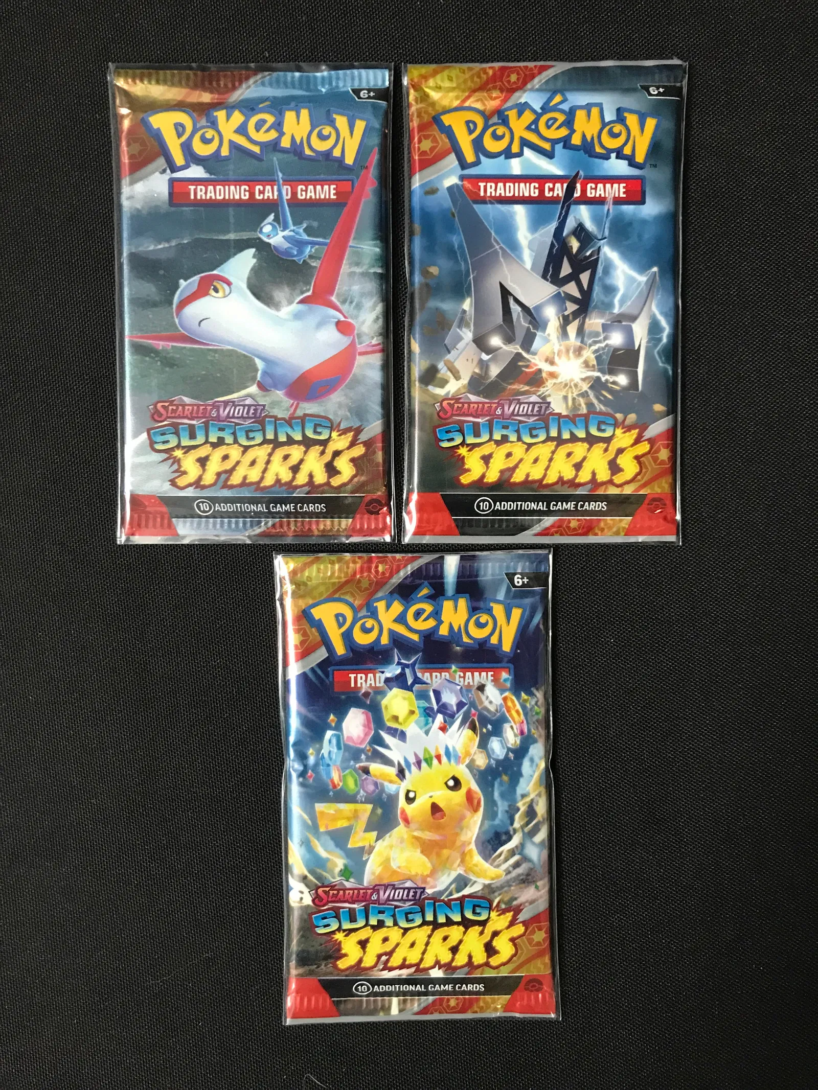 SEALED POKEMON SURGING SPARKS BOOSTER PACKS