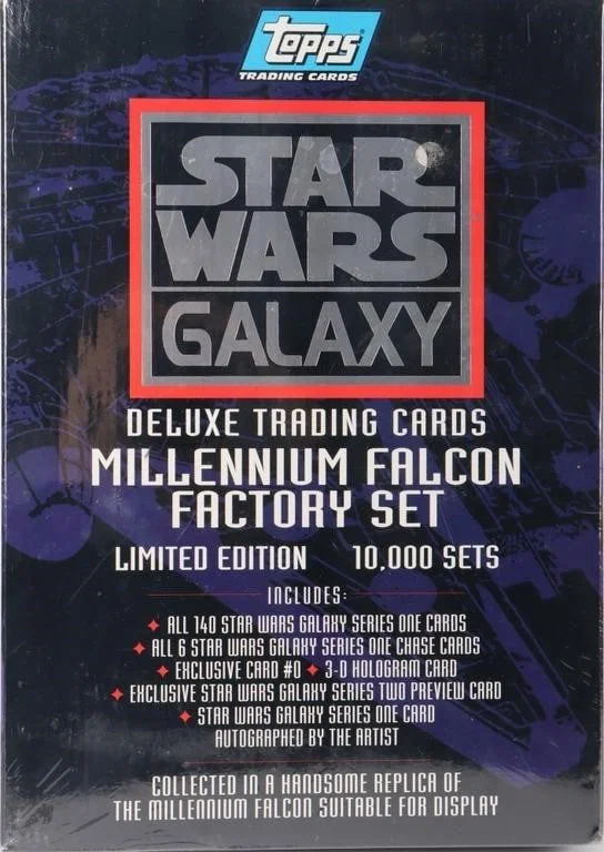 SEALED STAR WARS DELUXE MILLENNIUM FALCON TC BOX