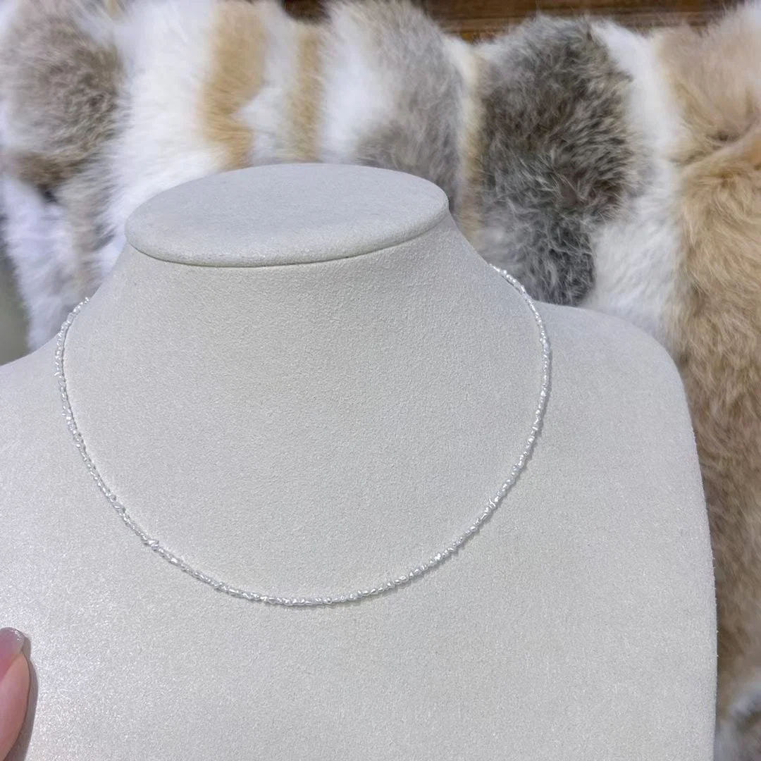 Seawater Akoya Keshi Necklace