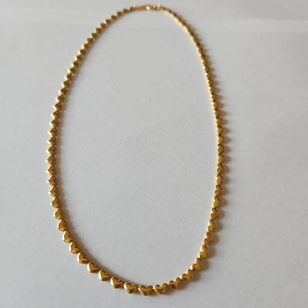 (Second-hand) K18 Heart-Shaped Pendant Necklace