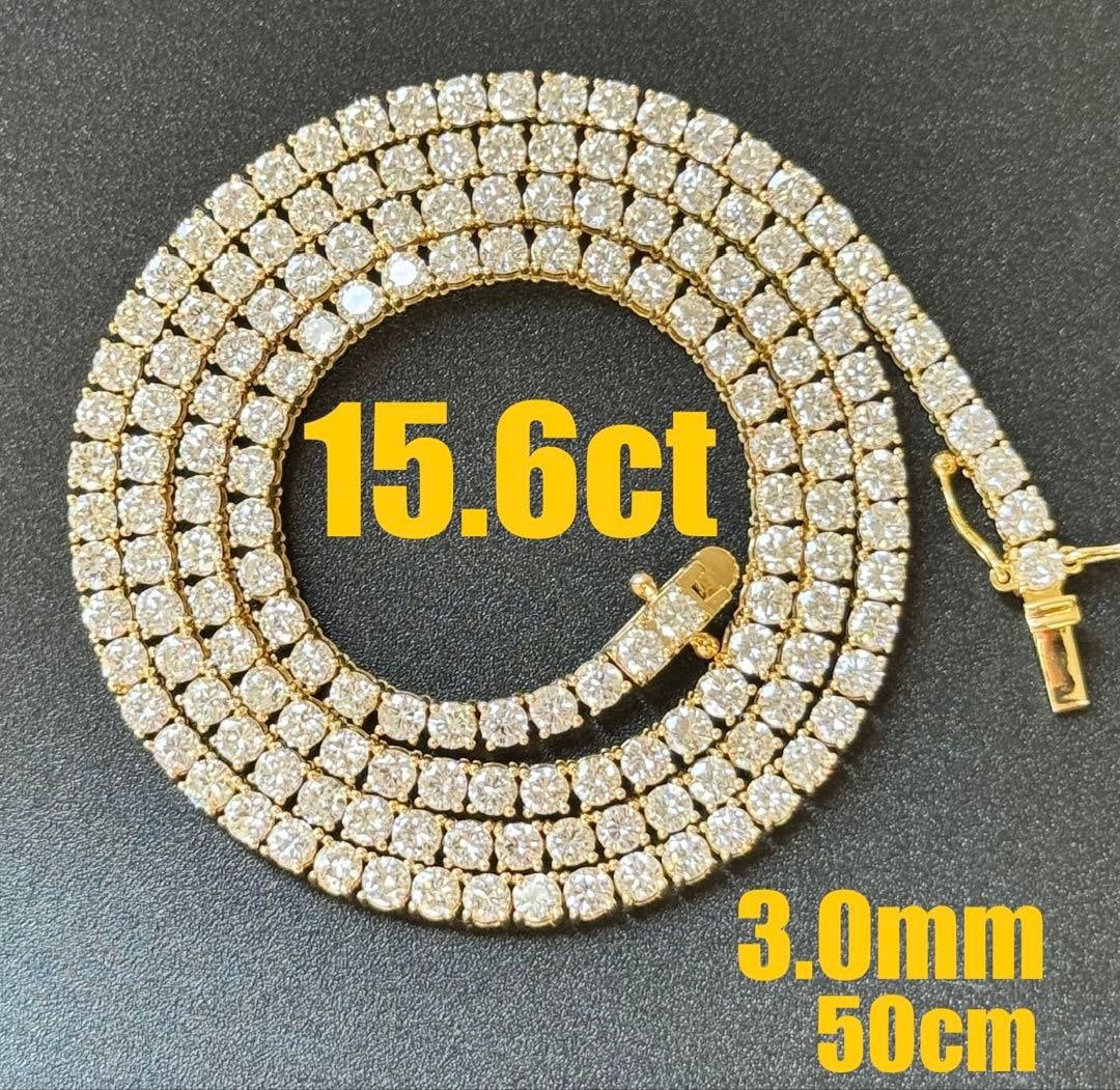 Second-hand K18 Tennis Necklace