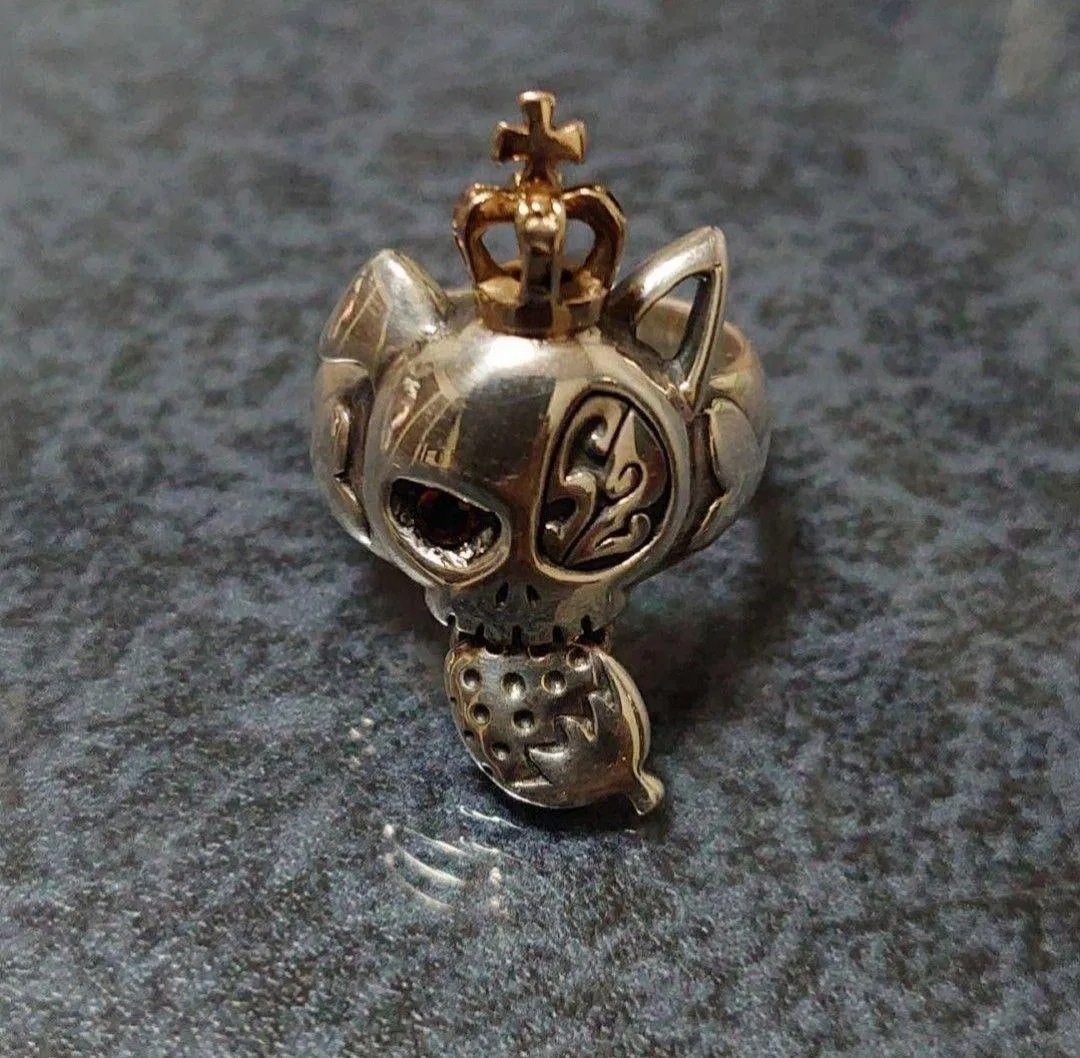(Second-hand) T-KOO52 Butterfly Skull Ring