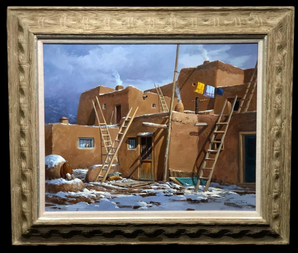 Shadows Of The Past Oil Painting By Joni Falk