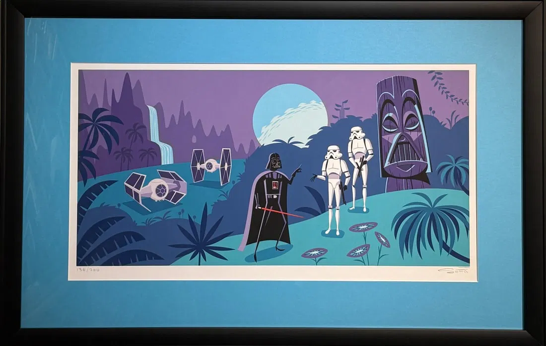 Shag (Josh Agle) - "The Ceaseless Sweep" Signed Limited Edition Serigraph