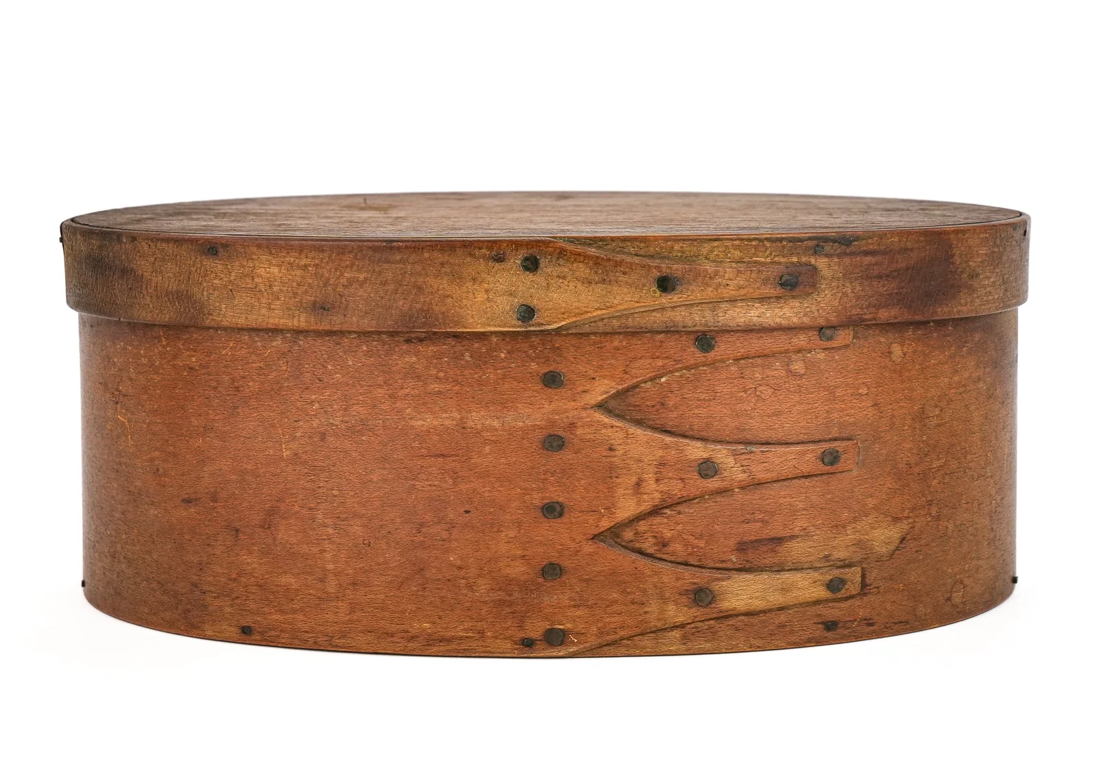 Shaker Oval Box in Natural Finish