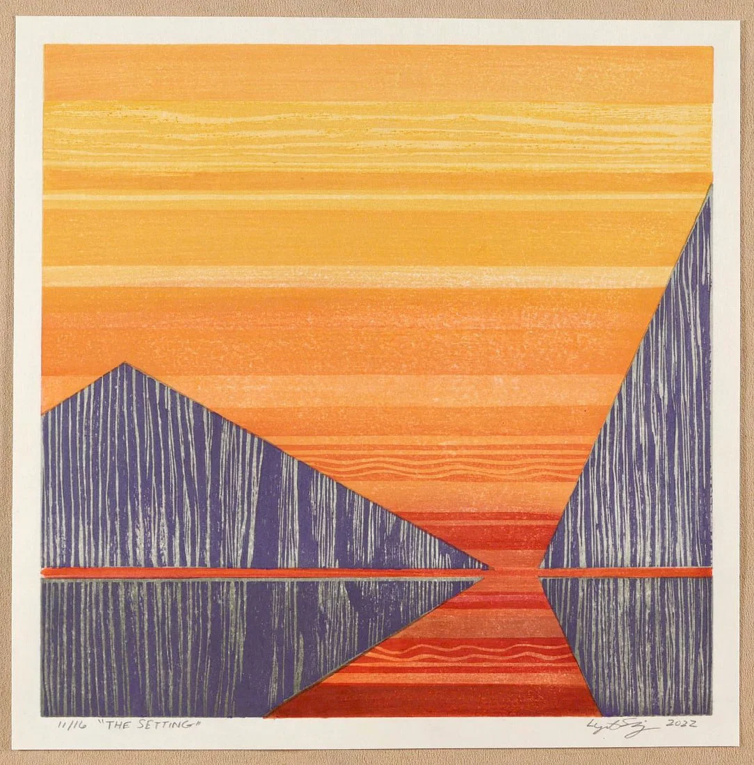 SHIMIZU, Lynita (b. 1952): The Setting - Limited edition no. # 11/16