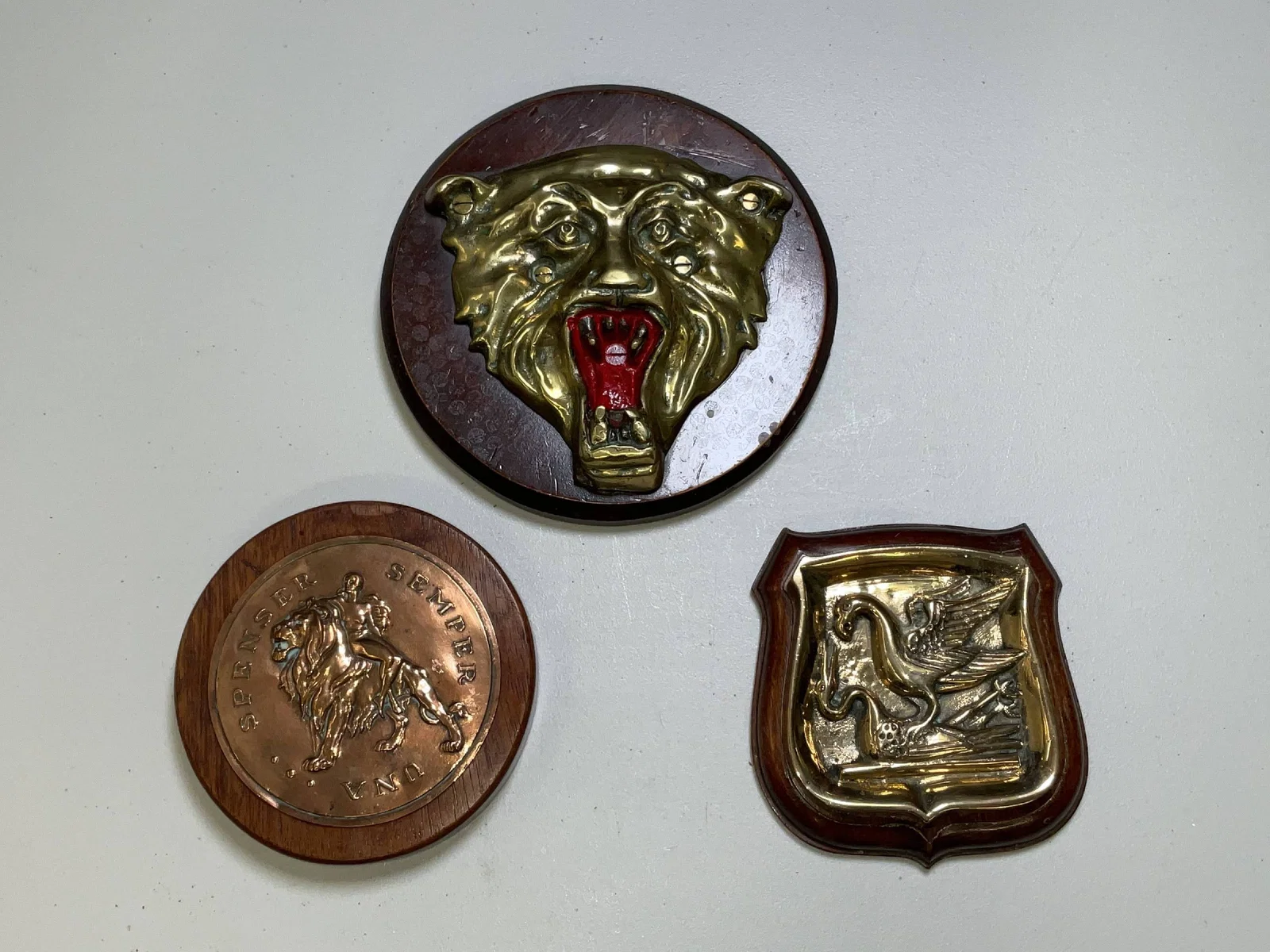 Ships’ Badges and Gun Tompions from Royal Navy Vessels