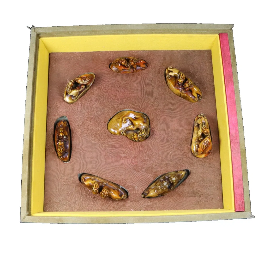 Shoushan Stone Deer Eye Tianhuang Beast Button Seal