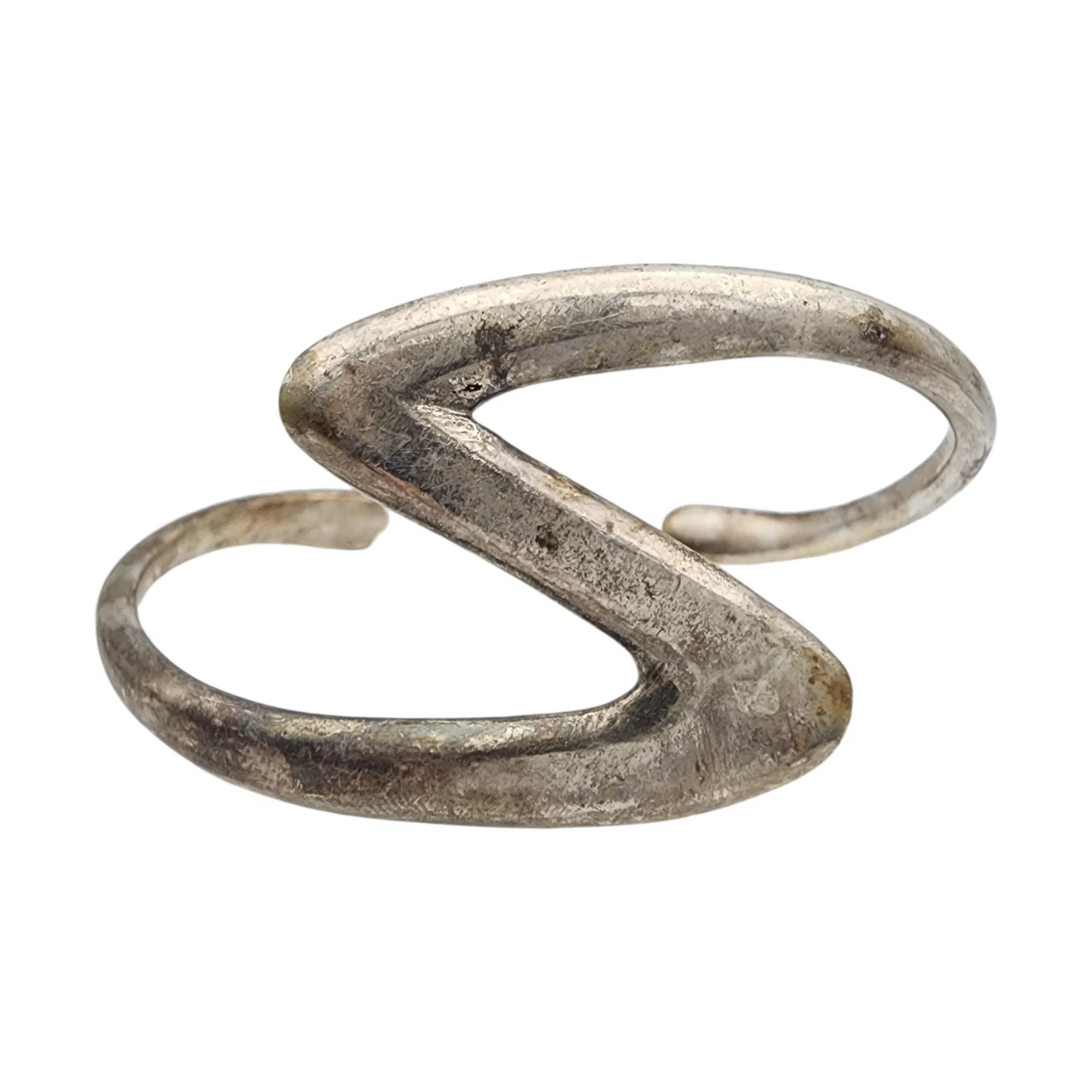 Sigi Pineda Taxco Sterling Zig Zag Cuff Bracelet
