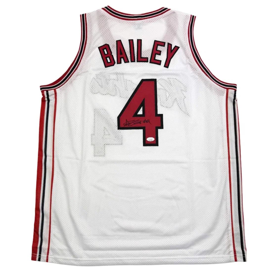 Signed Ace Bailey Rutgers College Basketball Jersey with JSA COA