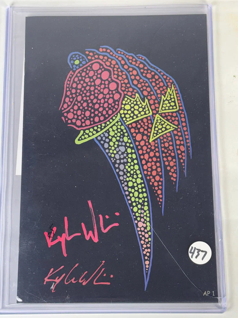 SIGNED COMIC BOOK KYLE WILLIS API
