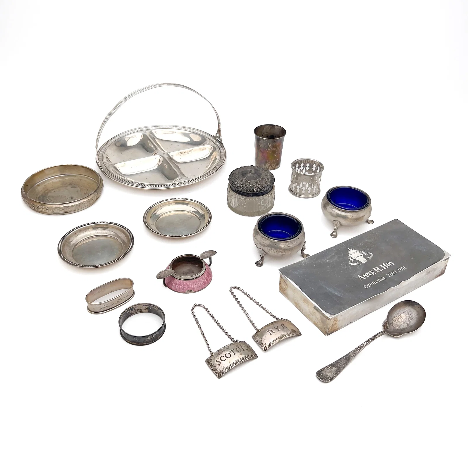 Silver Accessories, Vanity and Table Items