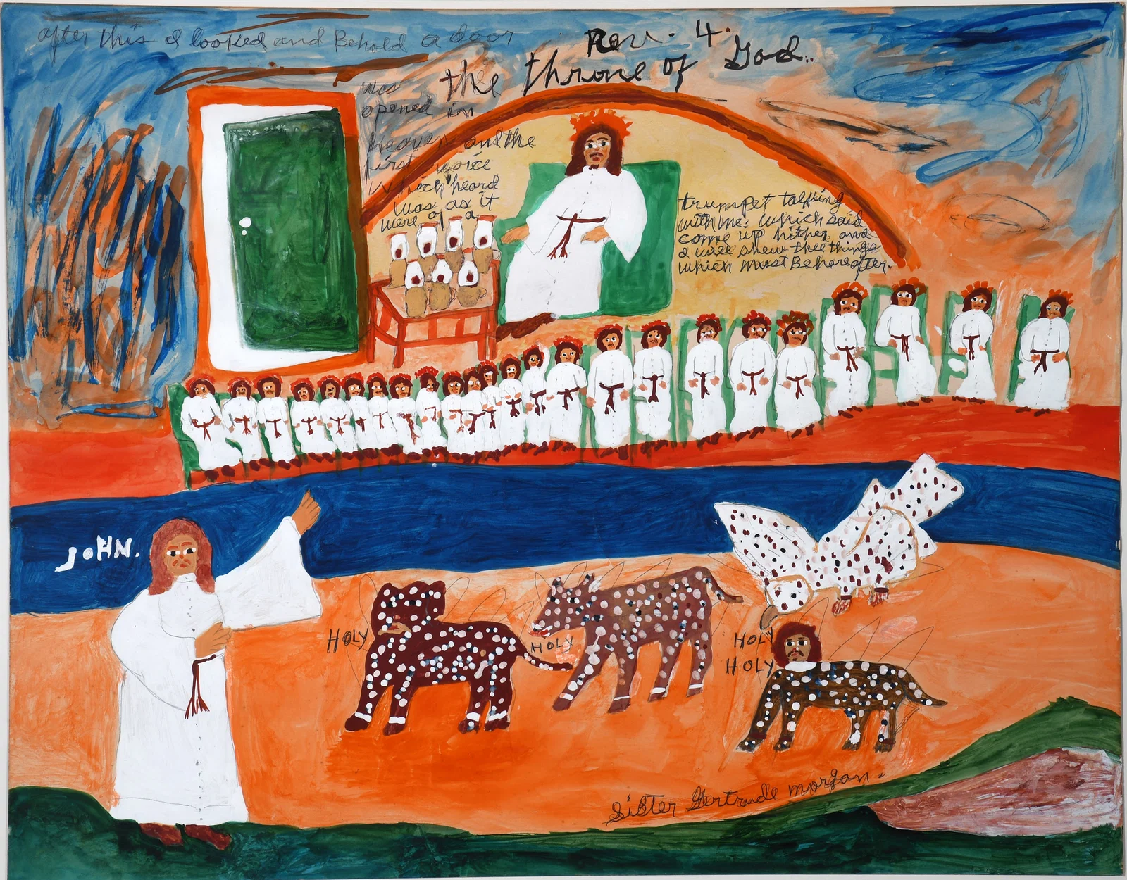 Sister Gertrude Morgan. Throne of God.