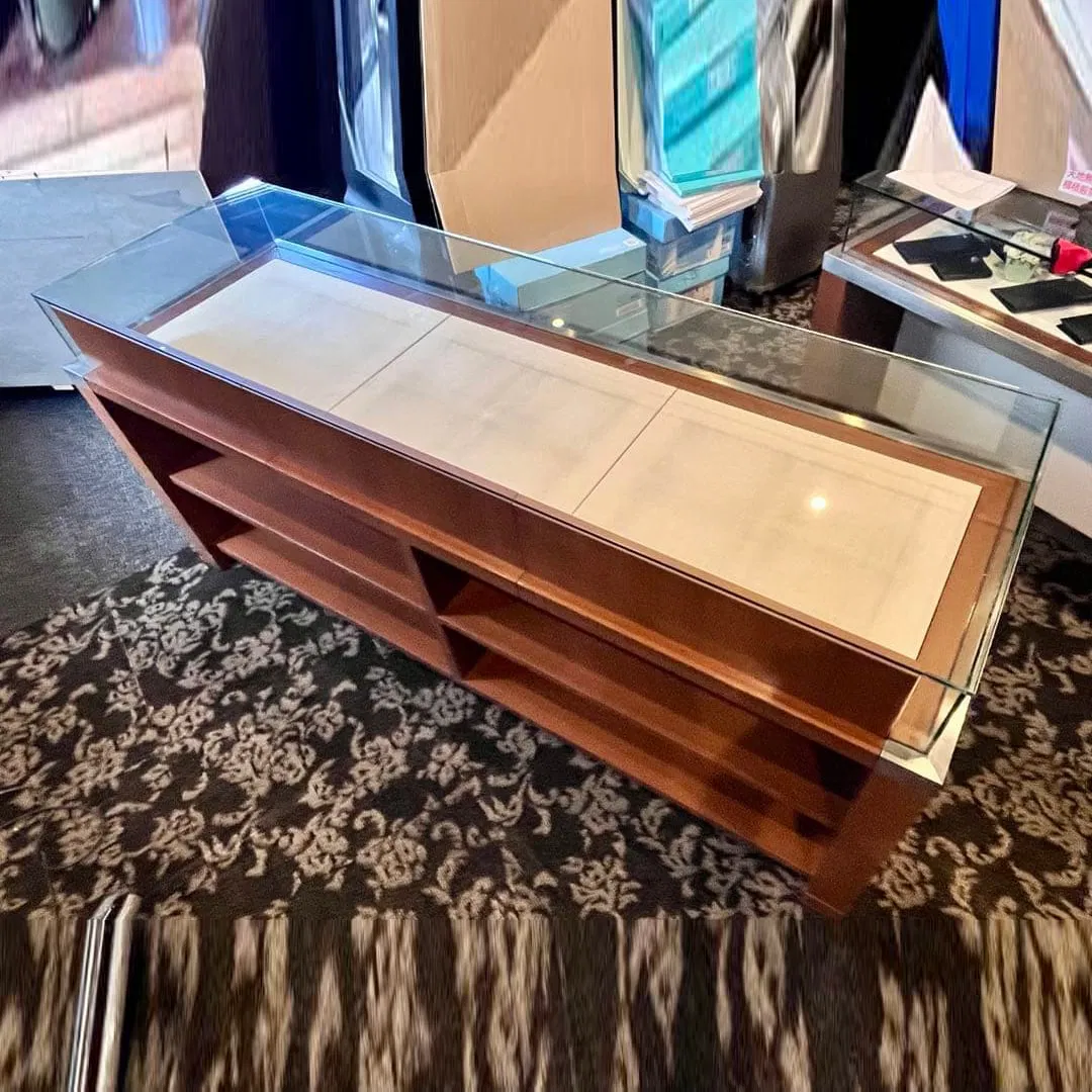 Sliding Glass Display Case with Lock