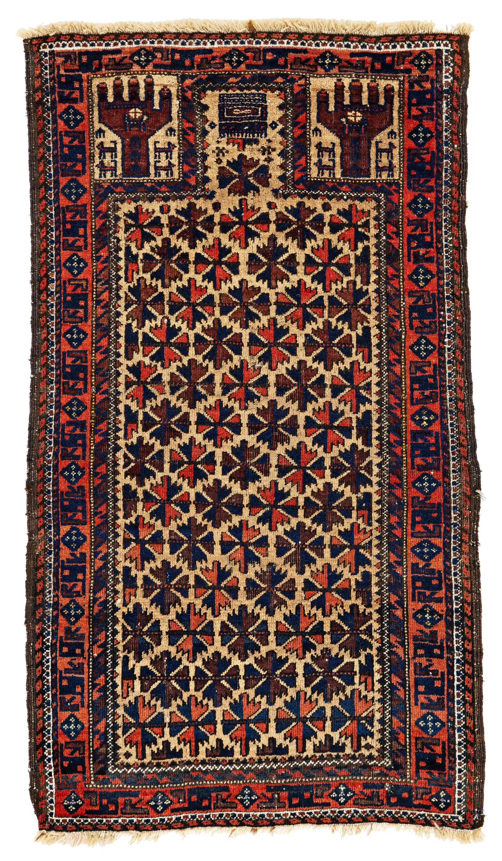 Small Baluch Prayer Rug