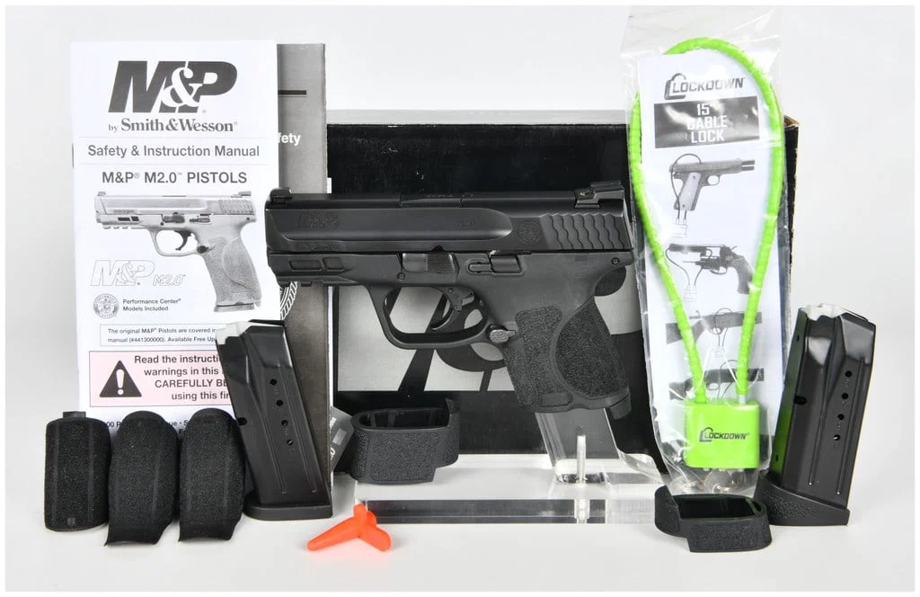 Smith & Wesson M&P9 M2.0 Subcompact Striker-Fired Semi-Automatic Pistol 9mm with 3.675 Inch Barrel