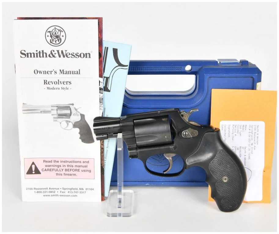 Smith & Wesson Model 37-2 Airweight Double Action Revolver .38 S&W Special with 1-7/8 Inch Barrel