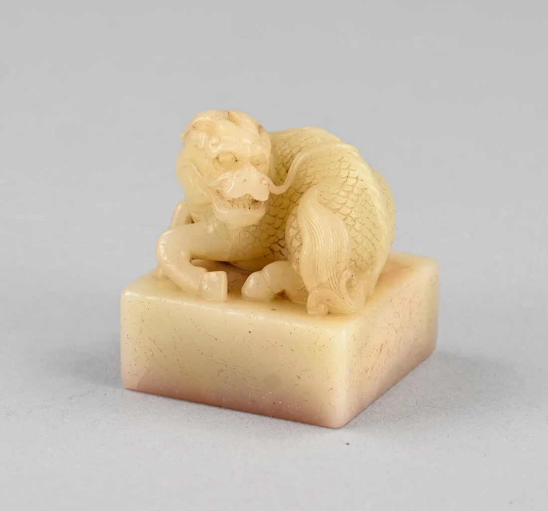 Soapstone wax seal
