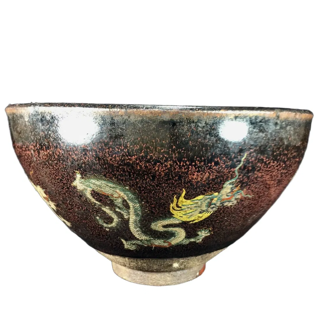 Song Dynasty Jian Kiln Butterfly Pattern Bowl
