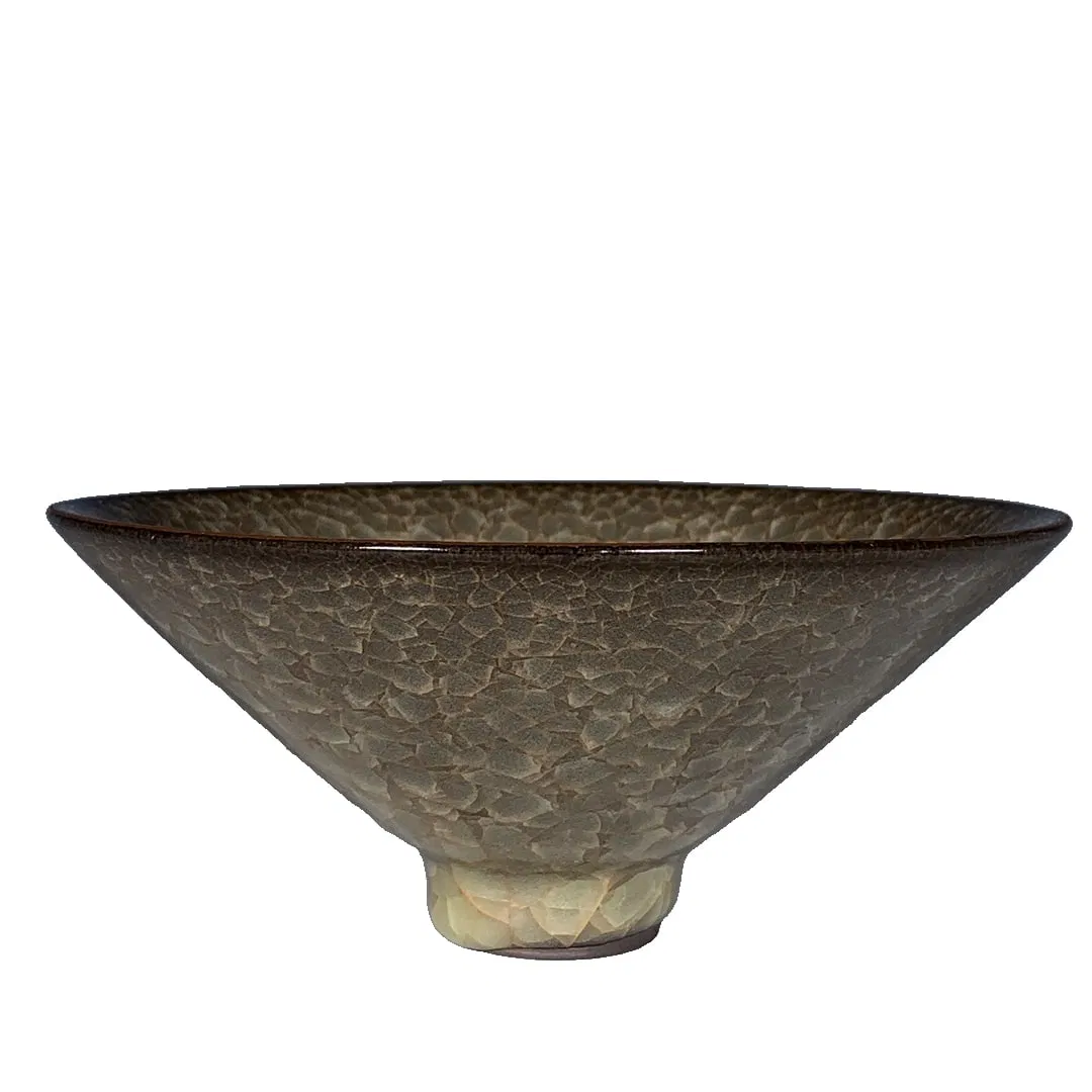 Song Guan kiln ice crackle hat bowl