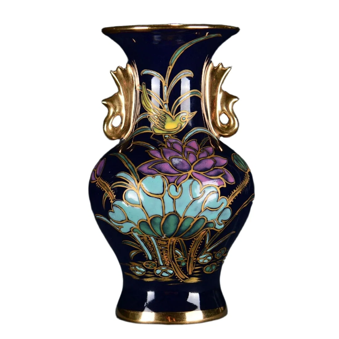 Song Ru kiln painted double-eared vase