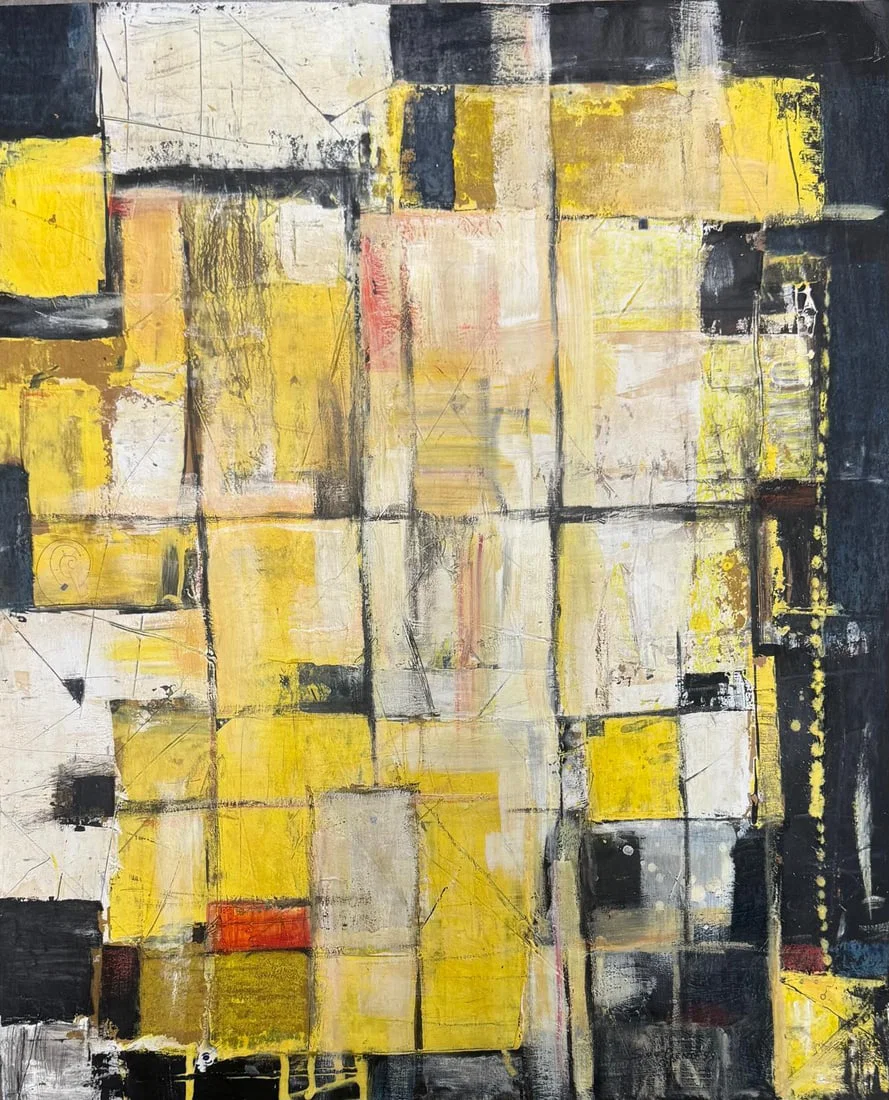 Soo Pieng Cheong, Mixed media on paper.