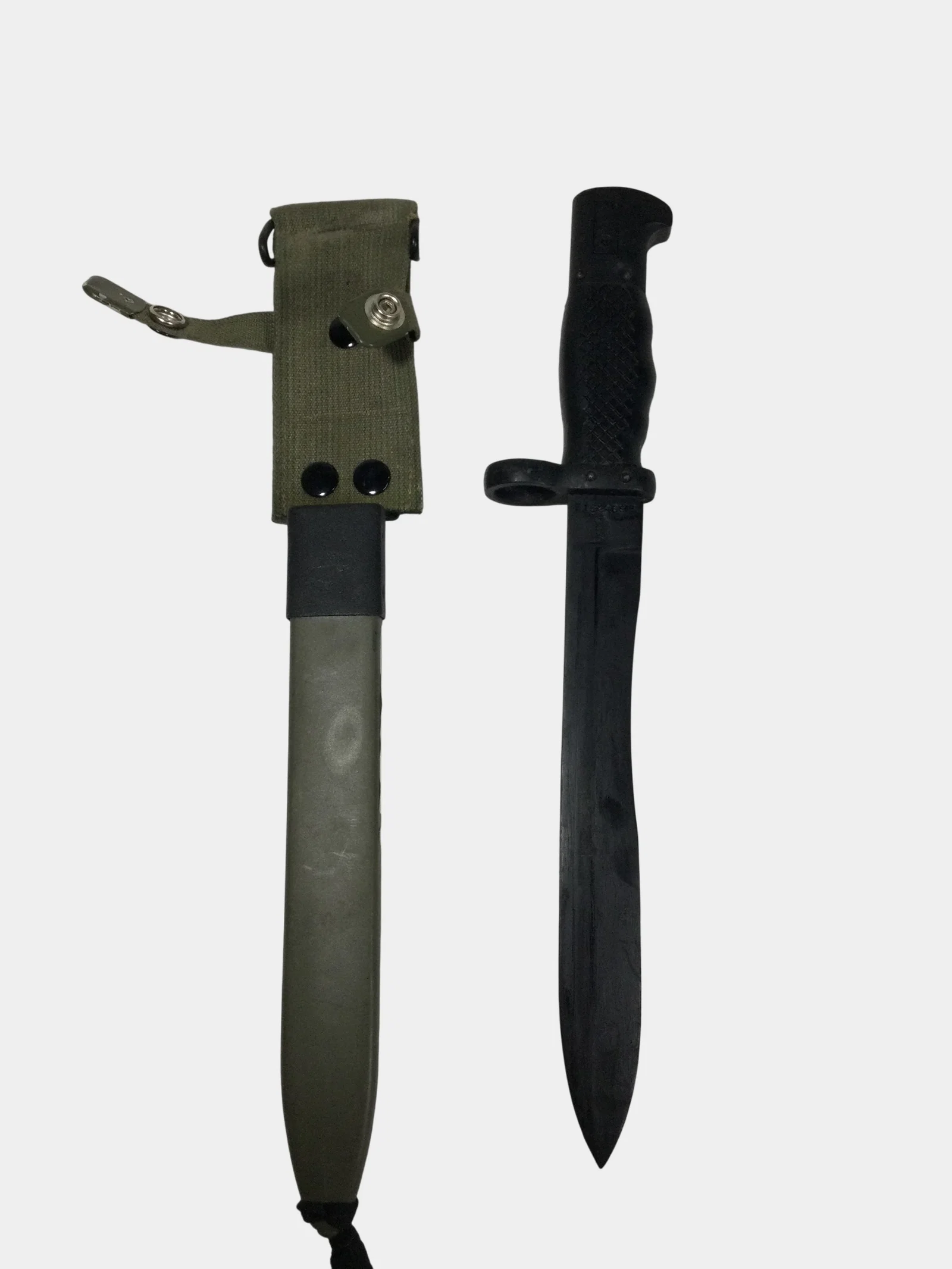 Spanish CETME Model L Bayonet with Scabbard and Frog