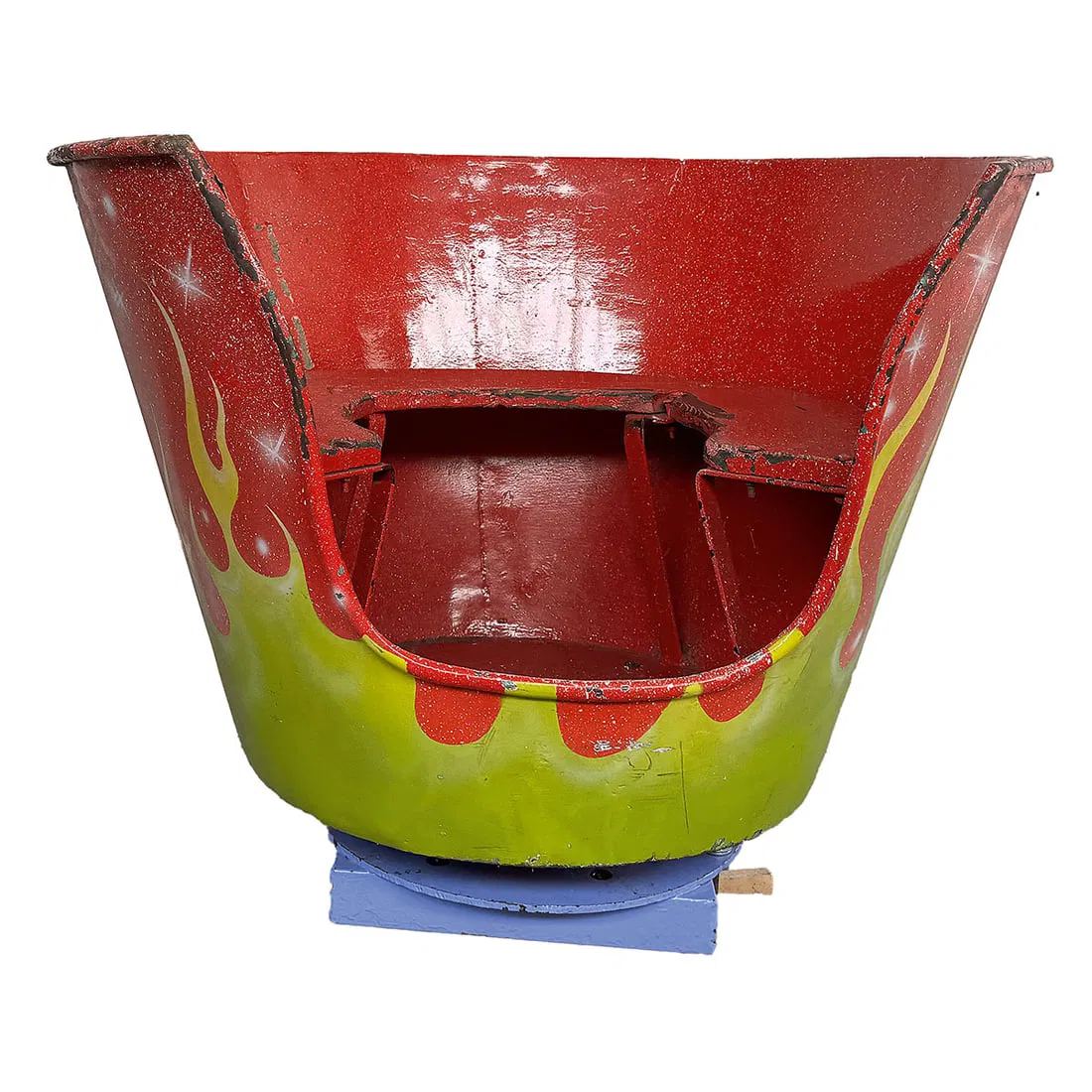 Spinning Carousel "Teacup Ride" with Flame Theme