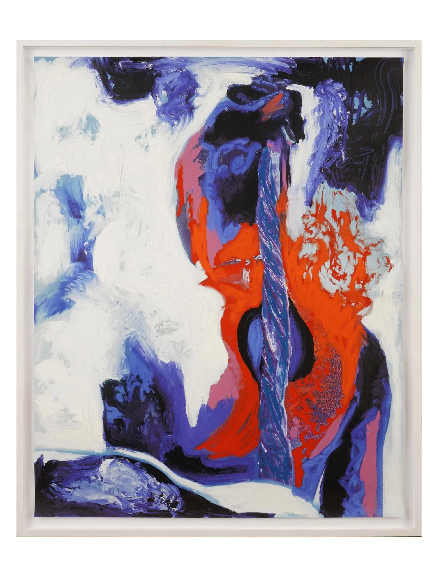 SPIRAL PARA EL CIELO BY DONNA HUANCA PAINT OVER PRINT