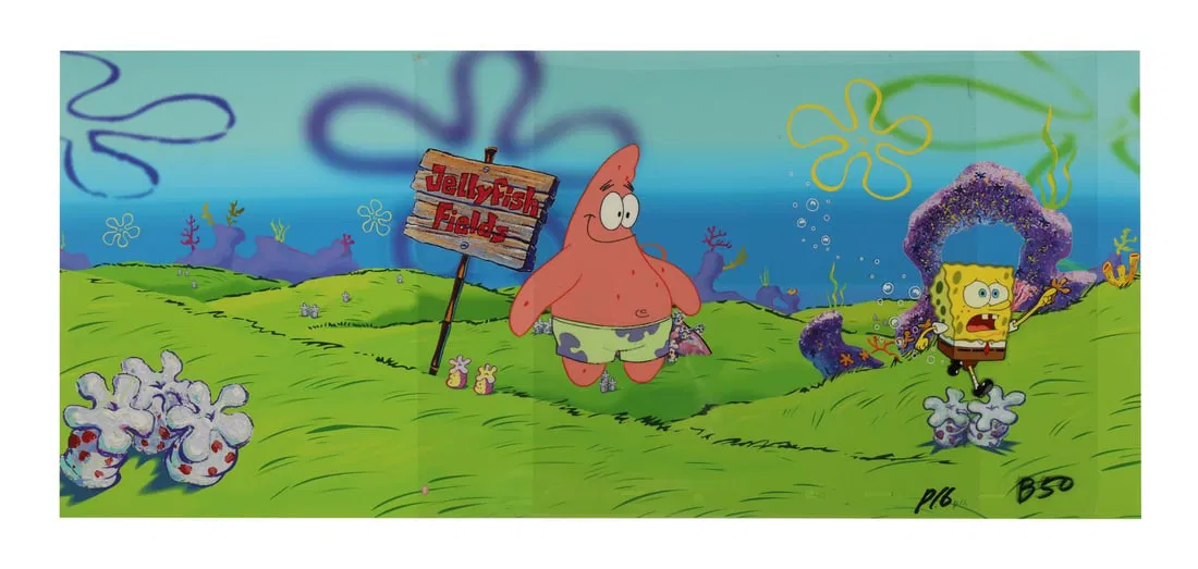SPONGEBOB SQUAREPANTS (T.V. SERIES, 1999 - PRESENT) - Spongebob Squarepants and Patrick Star in