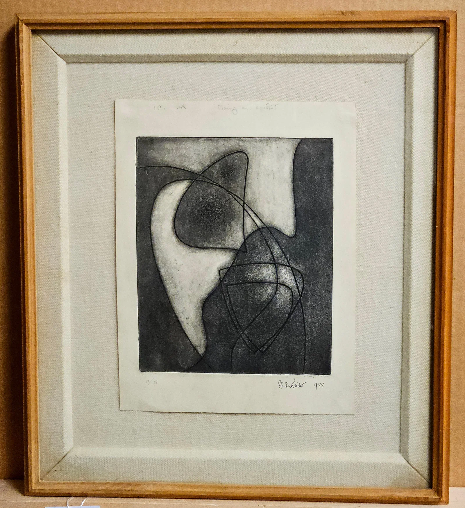 Stanton Kreider (b. 1923) Signed & Numbered Etching