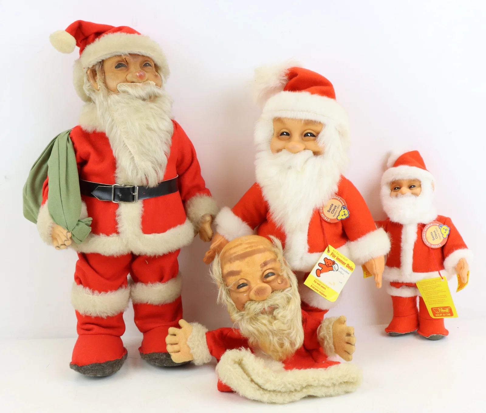 Steiff Santa's
