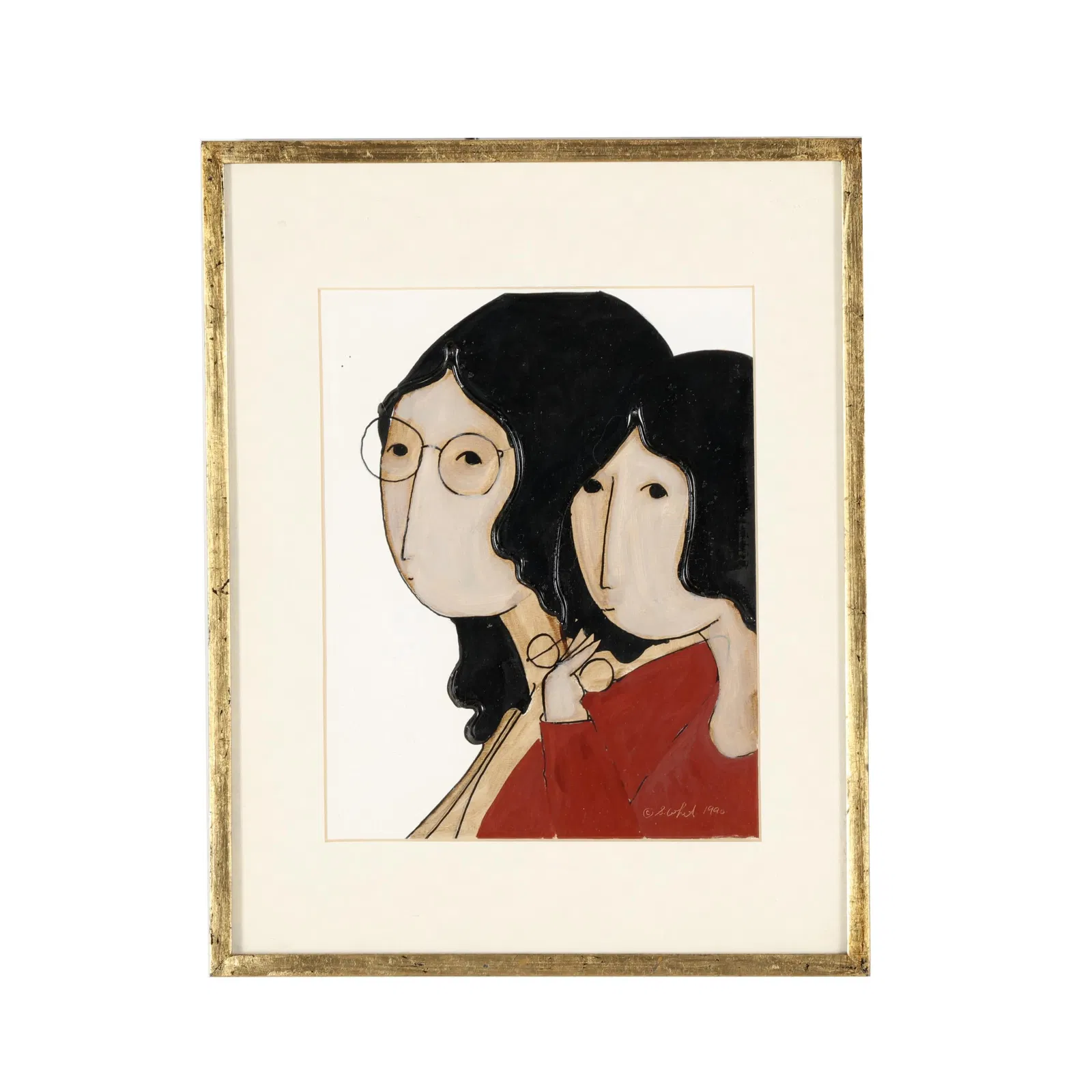 Stephen White (NC), Two Women with Glasses