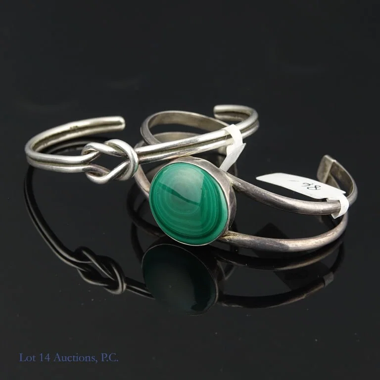 Sterling Silver Cuff Bracelets (2)