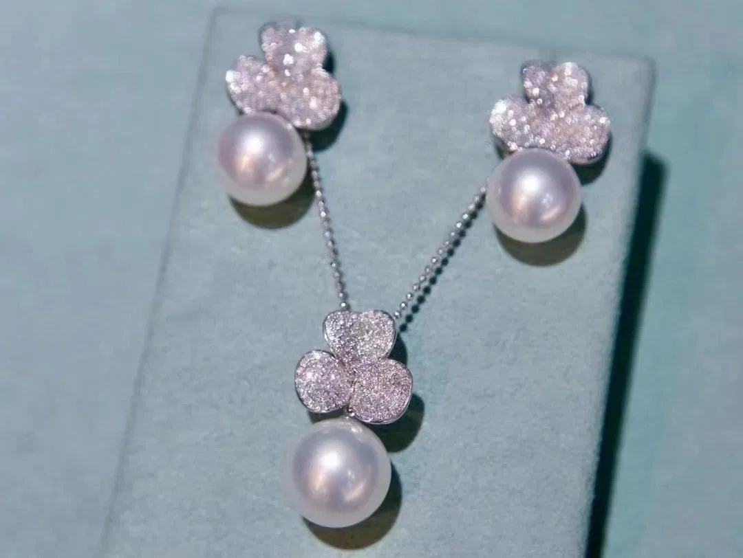 Sterling Silver Pearl Earrings