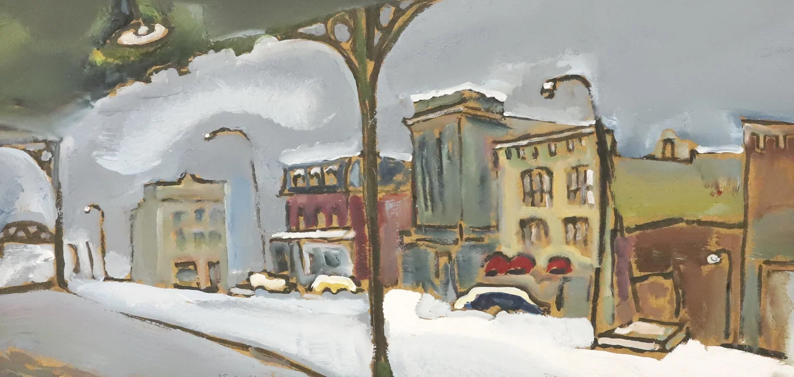 STERLING STRAUSER, O/B EAST STROUDSBURG STREET SCENE