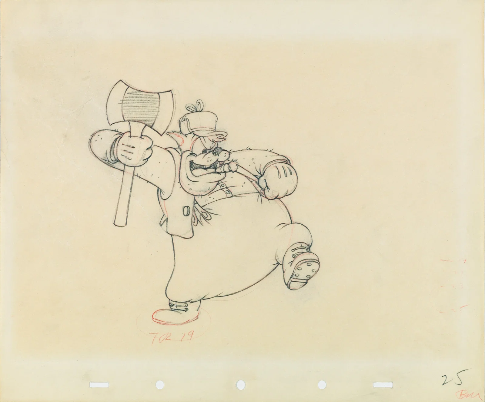 Studio Disney - "Paperino boscaiolo (Timber)", 1941