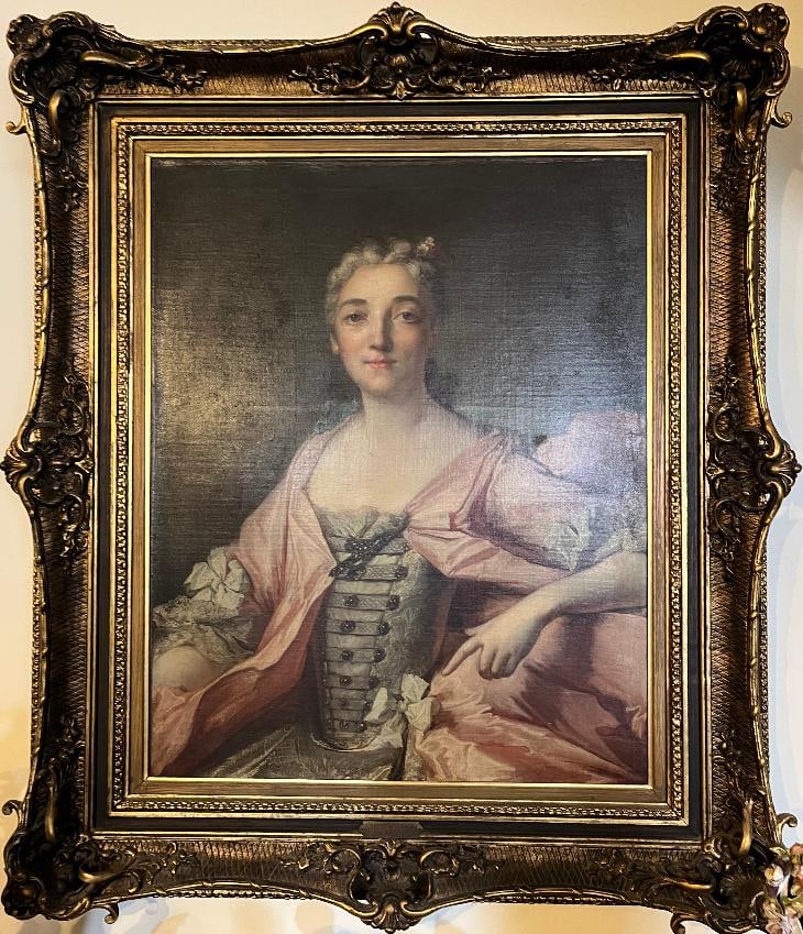 SUBLEYRAS Title: COMTESSE OF ST MACCARY oil painting on canvas