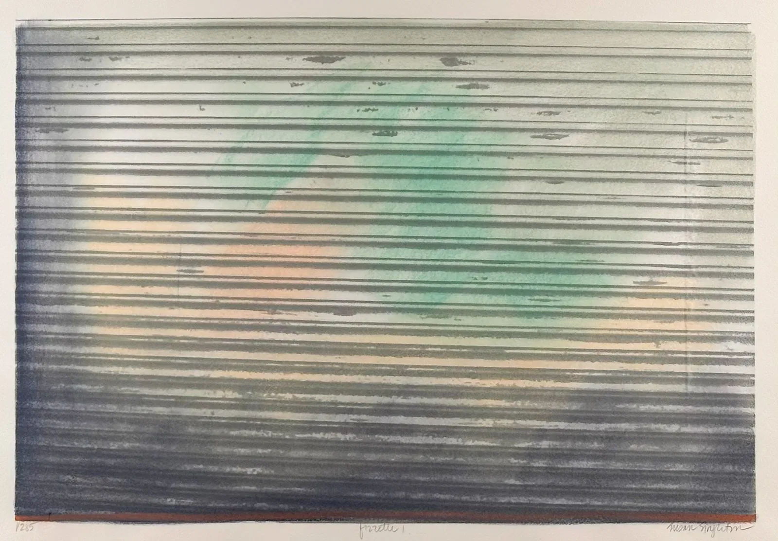 Susan Singleton (20th Century) Framed Etching, Fizzette I Version 285